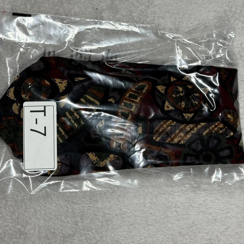 Nordstrom Silk Necktie Mens OS Burgundy Navy Abstract Geometric Hand Sewn Italy